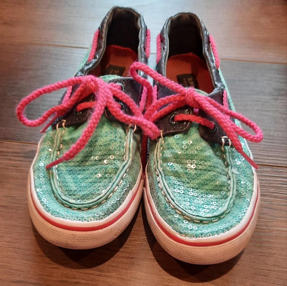 Sperry Top-Sider Sequin Boat Shoes size 13